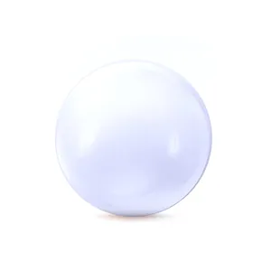 Macro view of a minimalist white inflatable PVC beach ball for pool and beach parties.