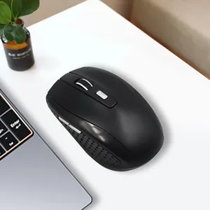 Wireless optical mouse for laptop and office use with adjustable DPI and ergonomic design