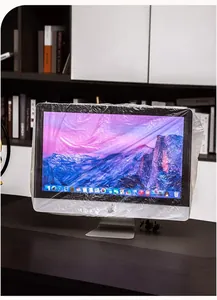 Disposable dust cover for computer monitor and household appliances transparent plastic protector