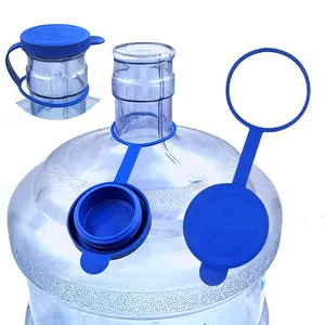 Universal silicone water dispenser bucket cap dustproof leakproof seal cover for big bottles