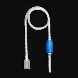 Pompa sifone manuale per acquario cambio acqua tubo flessibile pulizia ghiaia