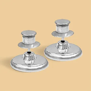 Magnetic curtain button fixer set, silver metal punch-free magnetic buckle for curtains.