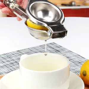 Spremiagrumi manuale in acciaio inossidabile per succo di limone fresco e arancia