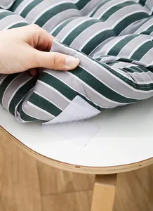 Coussin de sofa anti-dérapant autocollant velcro bande rayé textile de maison pratique