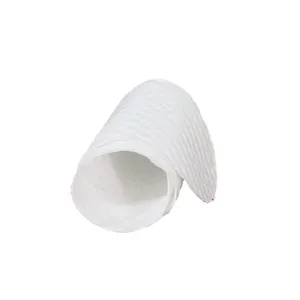Vista ravvicinata dei dettagli della texture del materiale per solette usa e getta leggere.