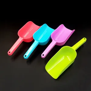 Lot de pelles multi-usages en plastique épaissi pour cuisine, farine, glace, snacks, 4 pcs.