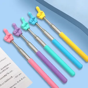 Telescopic pointer stick for teachers reading classroom presentation pointing tool 5pcs