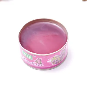 Solid air freshener for home and car use, long-lasting fragrance deodorant tin can main view.