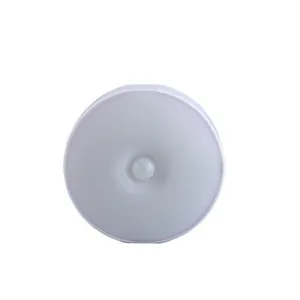 Modern minimalist round LED smart motion sensor charging portable magnetic night light wardrobe