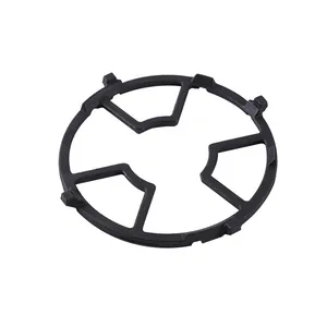 Cast iron gas stove ring bracket, anti-skid kitchen milk pot support rack for cooktop.