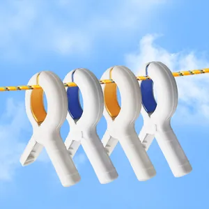 Grandes pinces à linge en plastique pour couette coupe-vent pinces de séchage pour lit.