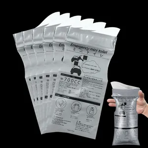 Notfall Urinbeutel 700ml tragbarer Auto Urinbeutel fur Reise Camping Outdoor Toiletten