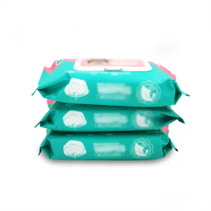Thickened baby wet wipes with plastic lid, safe for hands and mouth, gentle care for infants.