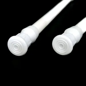 Tringle à rideau de douche multifonctionnelle sans perçage barre penderie réglable