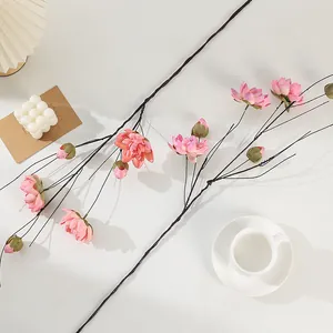 Künstliche Schmetterlingsblumen Seidenblumen Zweige für Hochzeitsdeko Blumenarrangements.