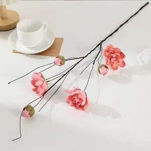 Künstliche Schmetterlingsblume Zweig Seidenblume Hochzeit Arrangement Deko Kunstblume
