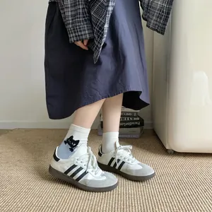 Cute cat claw women socks summer short tube cartoon breathable cotton casual daily wear