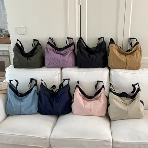 Large capacity casual shoulder bag multi-color commuter daily tote style crossbody