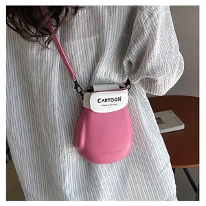 Schattige mini-schoudertas in de vorm van een bokshandschoen voor dames, uniek roze tasje.