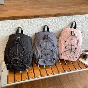 Koreanischer einfarbiger funktioneller Rucksack leicht Pendler Wandern Outdoor Tasche