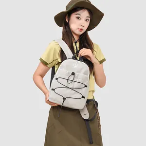 Lightweight Nylon Casual Backpack Waterproof Travel Daypack For Women Girls Outdoor Sports School Book Bag