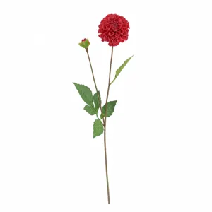 Artificial dahlia flower fake simulation plant for home wedding decor and photography.