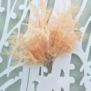 Artificial rime grass simulation flower autumn color wedding background decoration prop