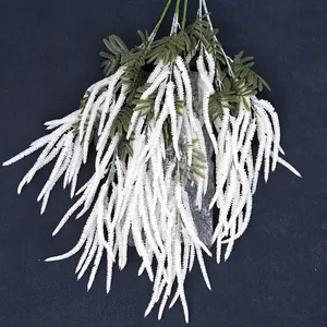 Künstliche weiße Astilbe Blumen Zweige für Hochzeit Blumen Dekor und Heimdekoration.