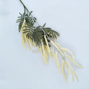 Künstliche Astilbe Wisteria Blumen Zweig gefälschte Pflanze für Hochzeit Heimdekor