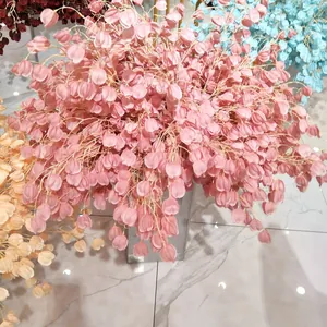 Close up of artificial Chinese lantern flowers, perfect for wedding and home decoration.