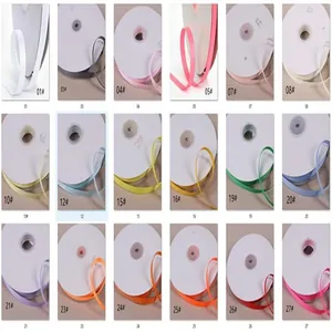 1cm high density grosgrain ribbon for hair bows gift wrapping and DIY craft accessories
