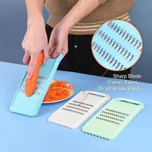 Professional stainless steel vegetable grater shredder for carrots and cucumbers