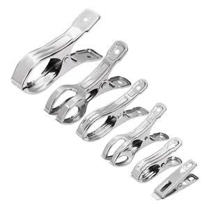 Edelstahl wäscheklammern set metall wäscheklammer extra stark für kleidung bettdecken socken