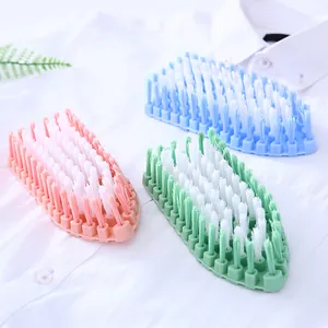 Spazzola per bucato con setole morbide flessibile multifunzionale per pulizia scarpe.