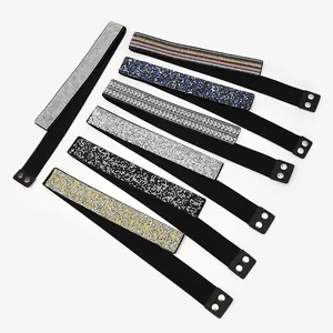 Sparkly rhinestone elastic waist belt for women, stretch cinch belt for dresses and shirts.