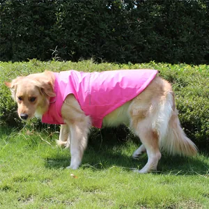 Chaqueta Cortavientos Impermeable para Perros Grandes Ropa Cálida de Invierno con Forro Polar para Bulldogs Abrigo Reflectante