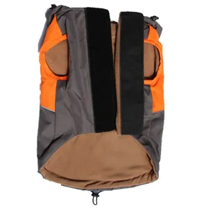 Durable waterproof dog winter coat with warm fleece lining and adjustable Velcro straps.