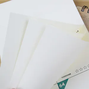 Carnet de notes planificateur de 100 jours portable avec pages de papier blanc de qualité