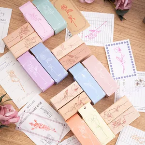 Assorted vintage wooden botanical stamps with floral patterns for DIY scrapbooking decoration