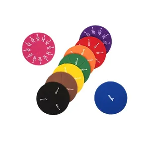 Bunte EVA-Schaum-Bruchteilkreise für den Mathematikunterricht in der Grundschule lernen