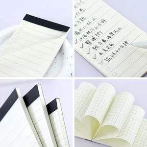 Minimalist long TO-DO list memo pad and grid notepad set for daily planning and task tracking