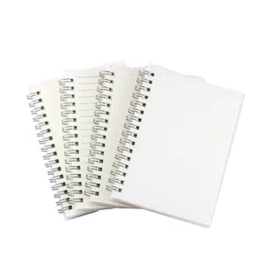 A6 minimalistisches Spiralnotizbuch mit mattem Einband und verschiedenen Innenseiten-Stilen