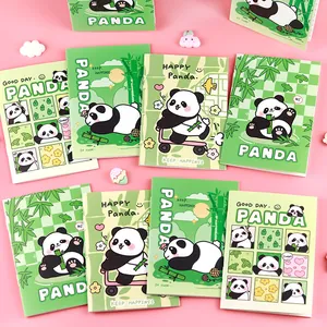 Cute cartoon panda mini pocket notebooks for student gifts and portable office stationery