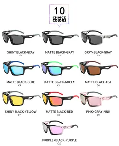 Resumen detallado de las diez variaciones de color para gafas de ciclismo retro de moda