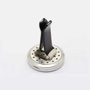 316L stainless steel car air vent aromatherapy clip with round metal diffuser base