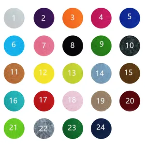 Round Essential Oil Diffuser Felt Pads Colorful Replacement Refill Sponge Pads For Aromatherapy Locket Pendant Necklace Jewelry Making