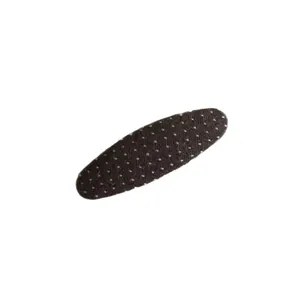Braune gepunktete Haarspange für Damen, koreanischer Stil Herbst Winter Haarschmuck.