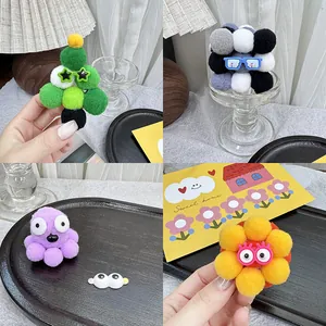Écussons yeux mignons en acrylique pour poupées DIY et décorations