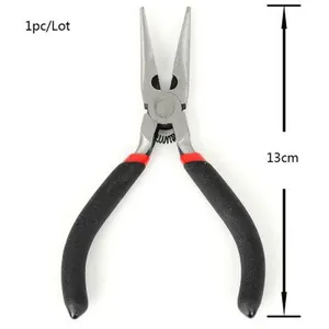 13cm professional stainless steel needle-nose pliers for DIY jewelry making and repair
