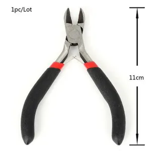 Professional 11cm diagonal cutting pliers tool for DIY jewelry making and handmade crafts
